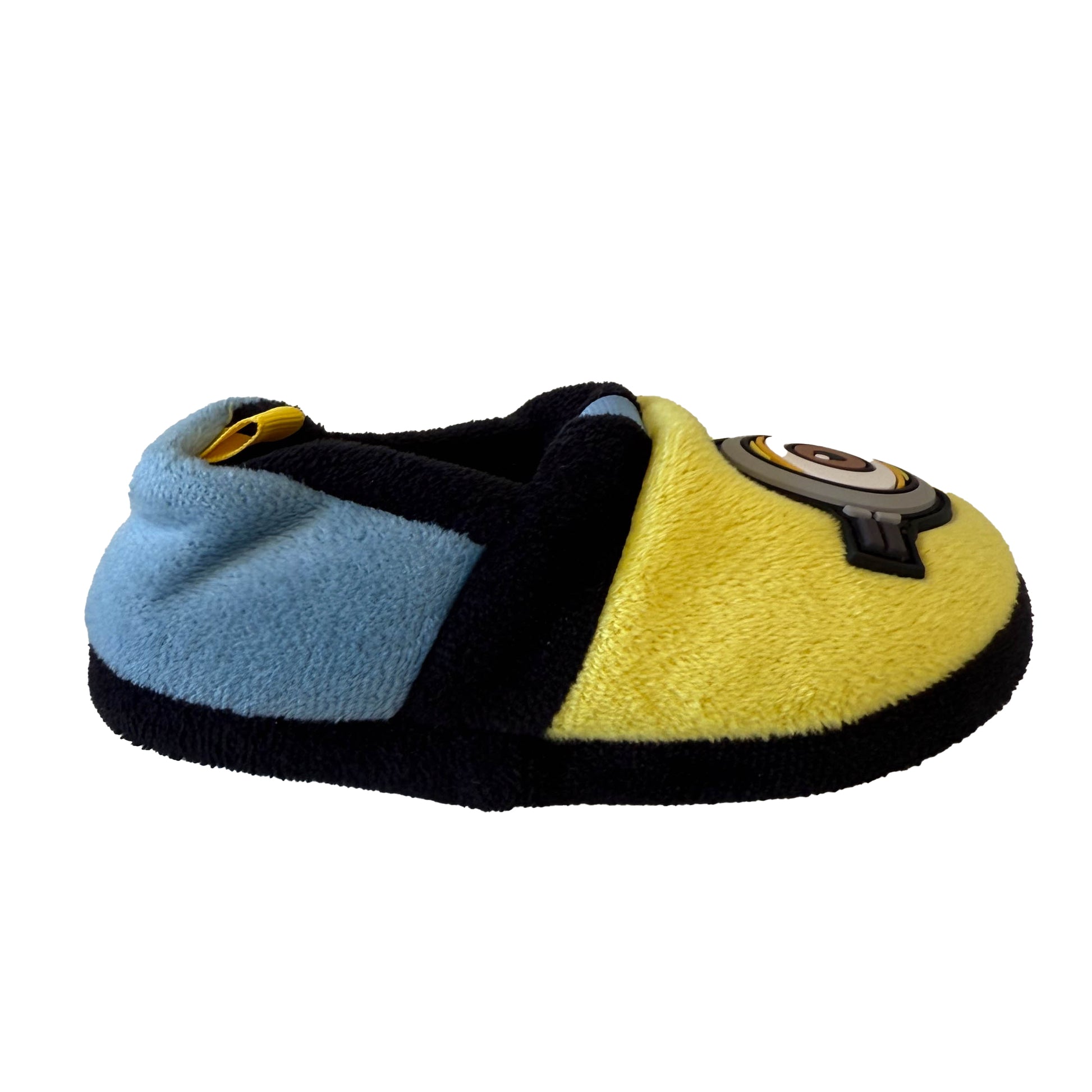 Minions Boys Blue | Yellow Slippers Size: 5-6 Toddler Blue | Yellow