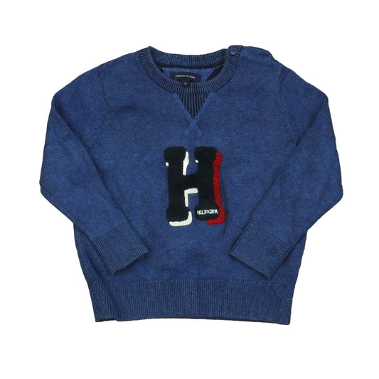 Tommy Hilfiger Boys Blue Sweater Size: 3T