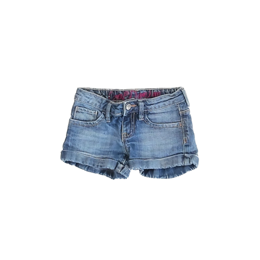 Gap Girls Blue Jean Shorts Size: 6 Years Blue