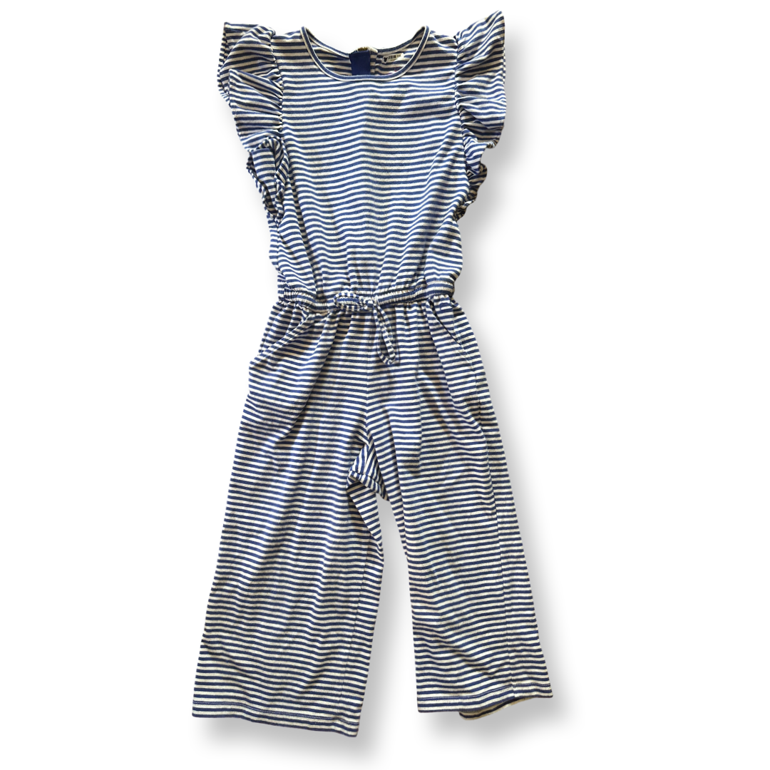 Vineyard Vines Girls Blue Romper Size: Flutter Sleeve Romper Blue