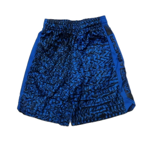 Under Armour Boys Blue Athletic Shorts Size: 8 Years Blue