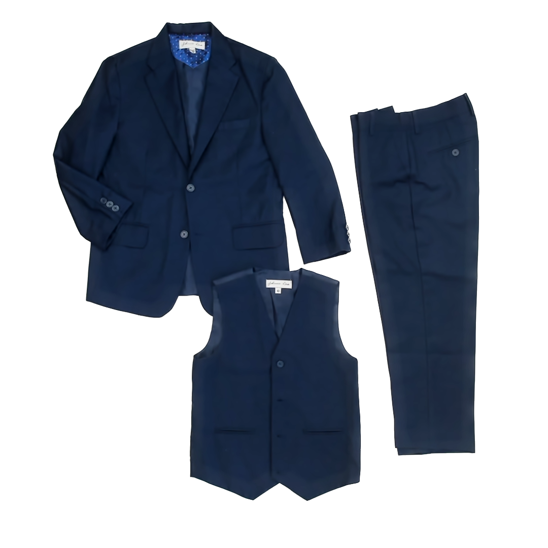Johnnie Lene Boys Blue Special Occasion Outfit Size: 10 years Blue