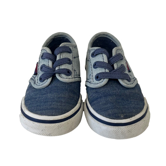 Vans Boys Blue Sneakers Size: 4 Infant Blue