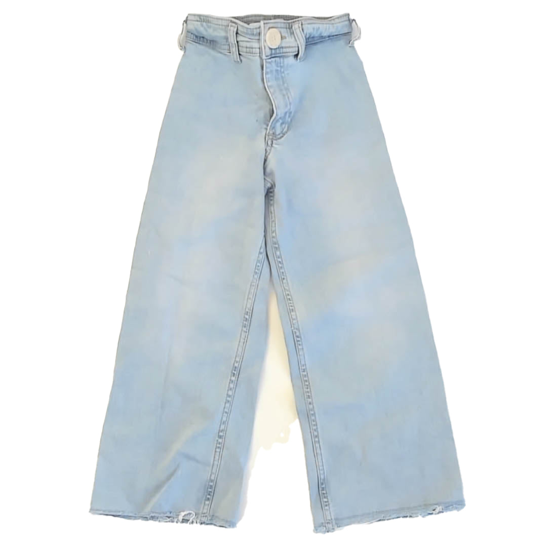 Zara Girls Blue Jeans Size: 6 Years Blue