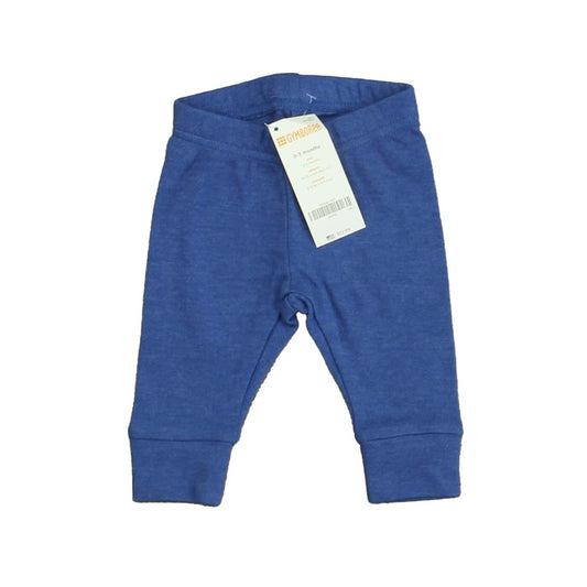 Gymboree Boys Blue Leggings Size: 0-3 Months Blue