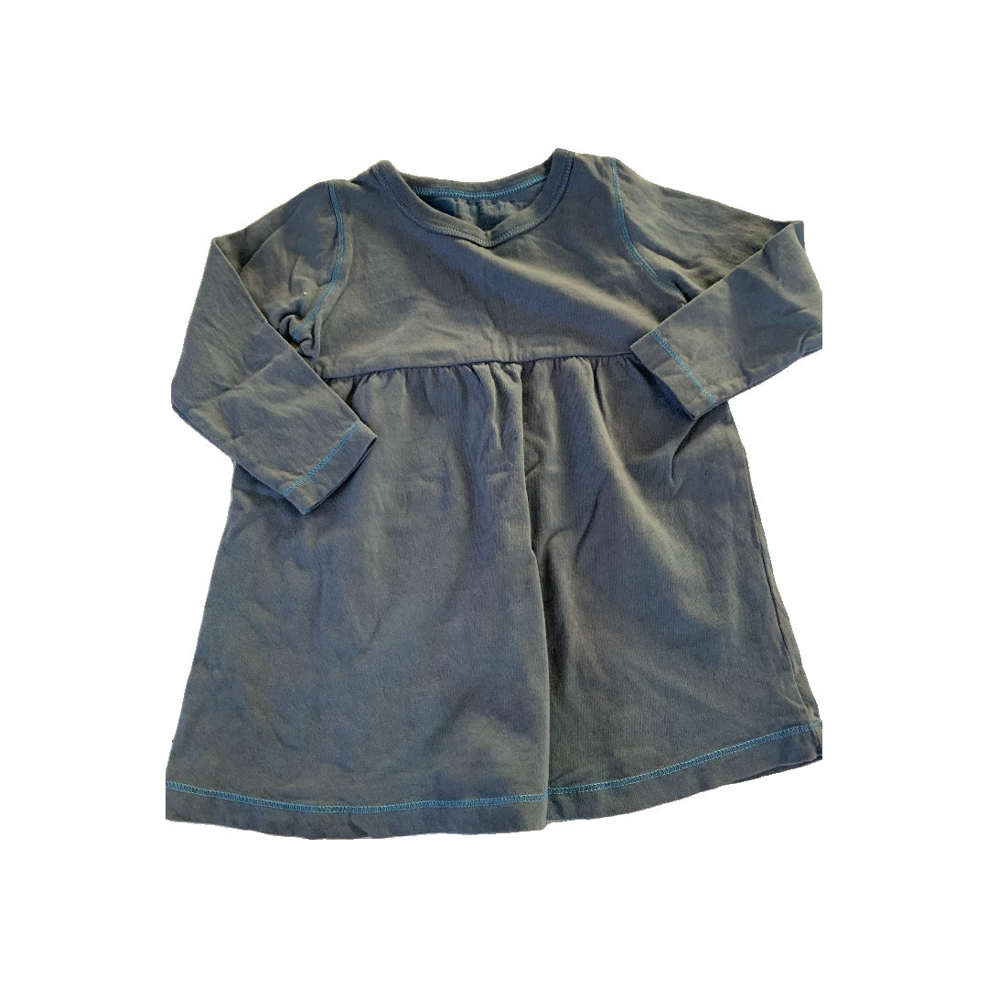 Kidential Girls Blue Dress Size: 2T Blue