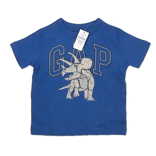 Gap Boys Blue T-Shirt Size: 12-18 Months Blue