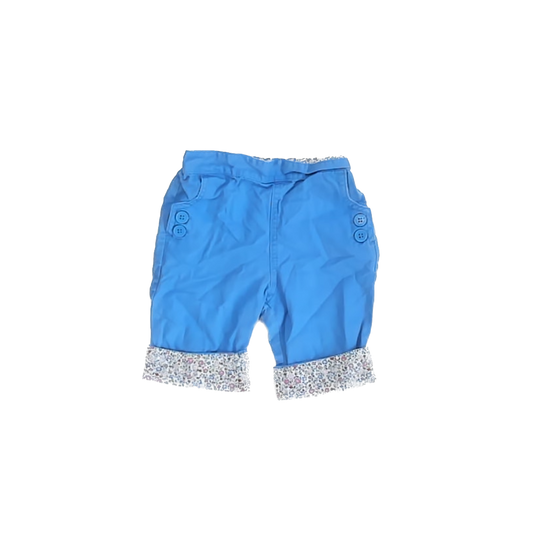 JoJo Maman Bebe Girls Blue Shorts Size: 18-24 Months Blue