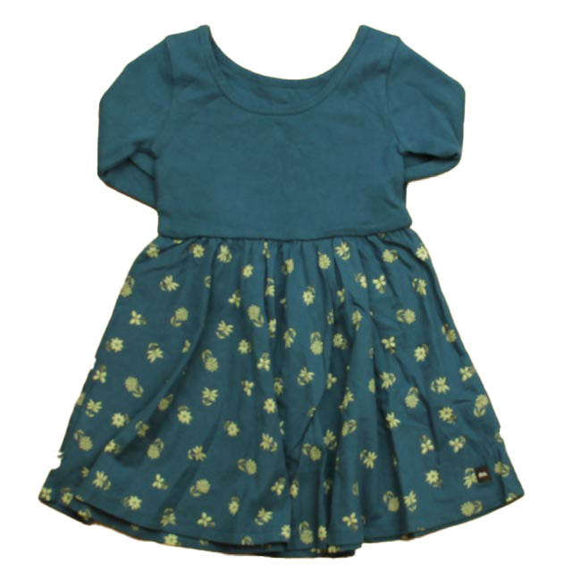 Tea Girls Blue Dress Size: 4T