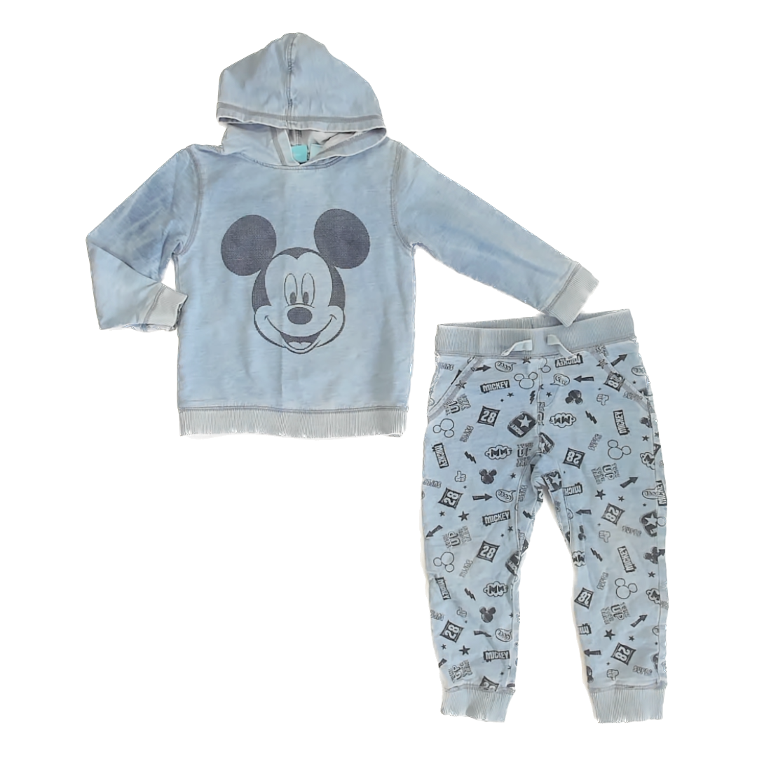 Disney Boys Blue Apparel Sets Size: 3T Blue