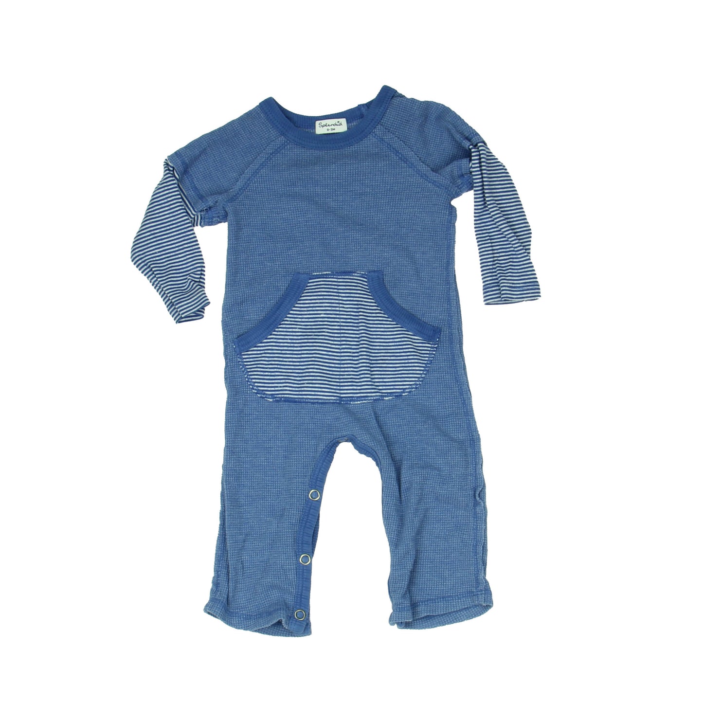 Splendid Boys Blue Long Sleeve Outfit Size: 0-3 Months Blue