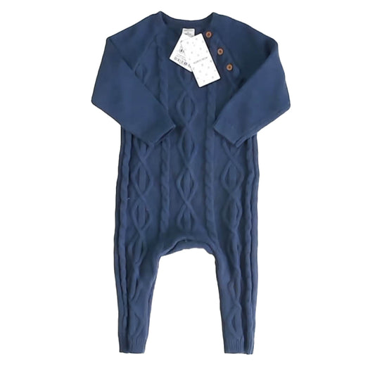 Nordstrom Boys Blue Long Sleeve Outfit Size: 9 Months Blue