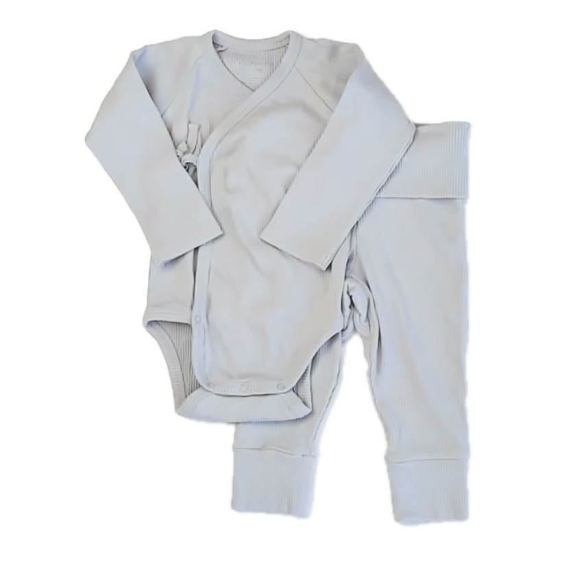 Granelito Boys Blue Apparel Sets Size: 6-12 Months Blue