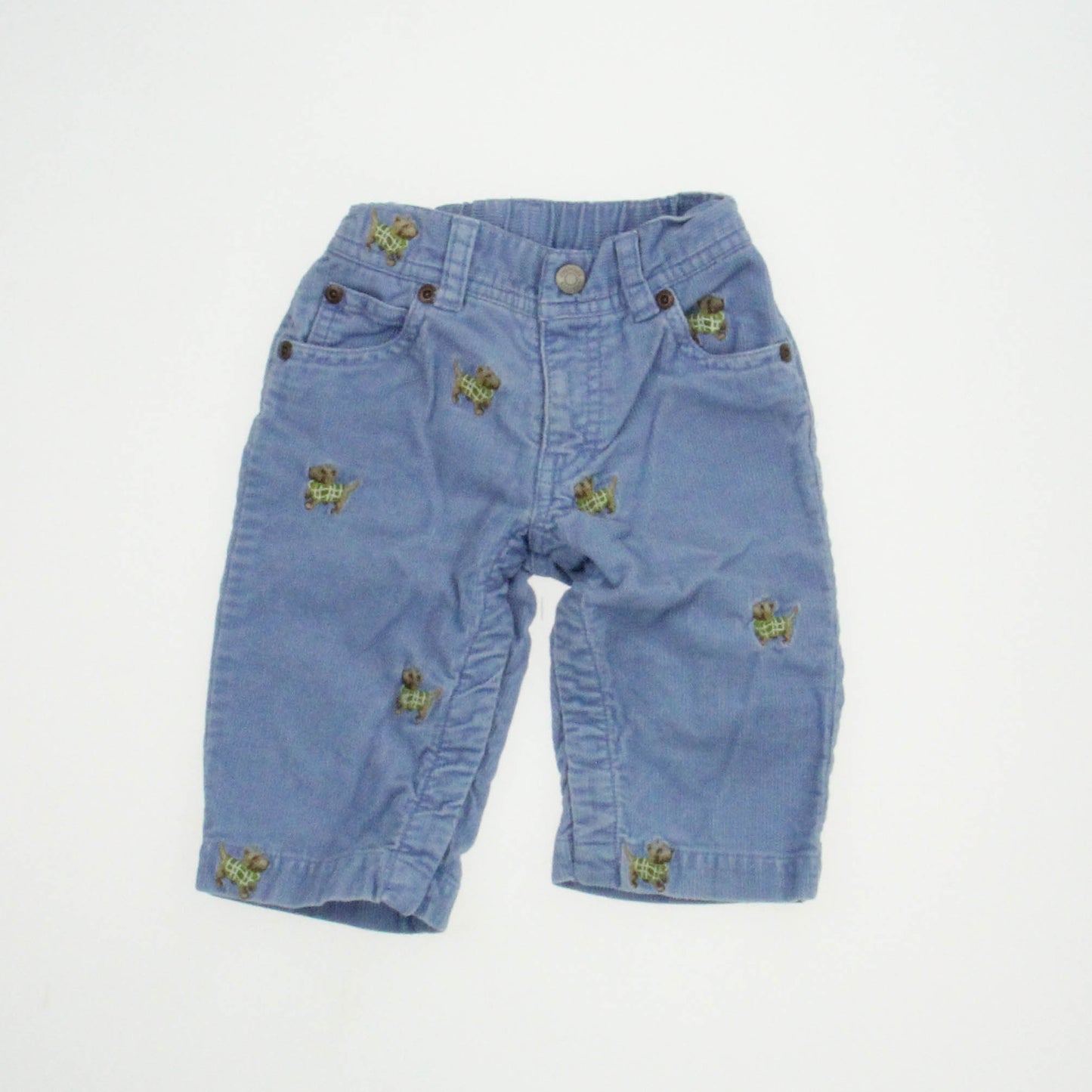 Crewcuts Boys Blue Corduroy Pants Size: 6-12 Pants Blue