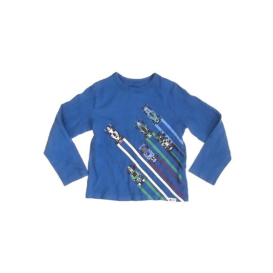 Gap Boys Blue Long Sleeve T-Shirt Size: 5T Blue