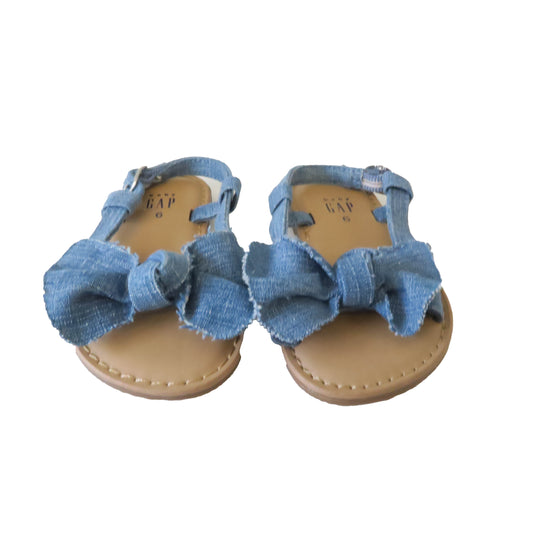 Gap Girls Blue Sandals Size: 6 Toddler Blue