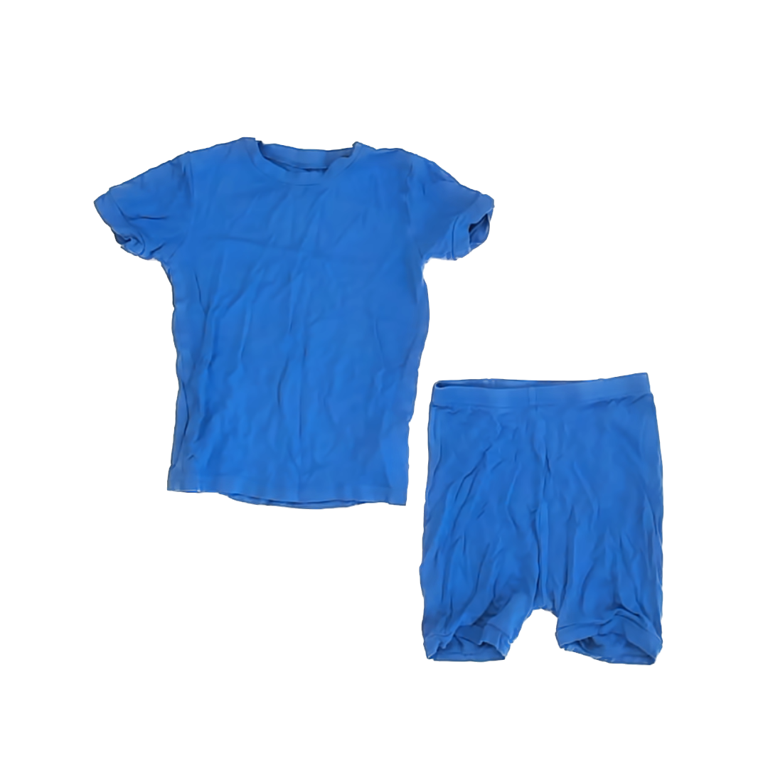 Vaenait Boys Blue 2-piece Pajamas Size: 2T Blue
