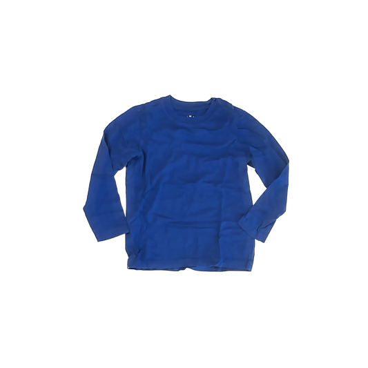 Primary Boys Blue Long Sleeve T-Shirt Size: 3T Blue