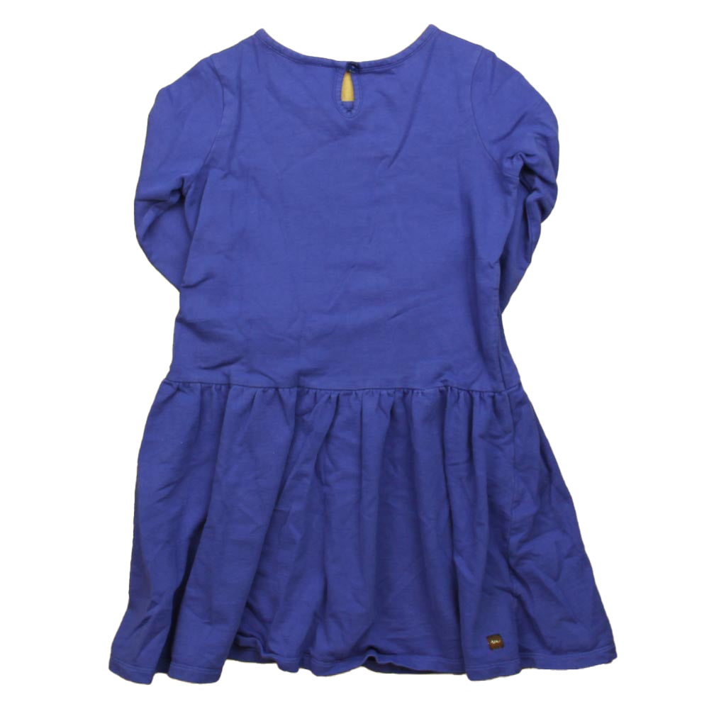Tea Collection Girls Blue Dress Size: 8 Years Blue