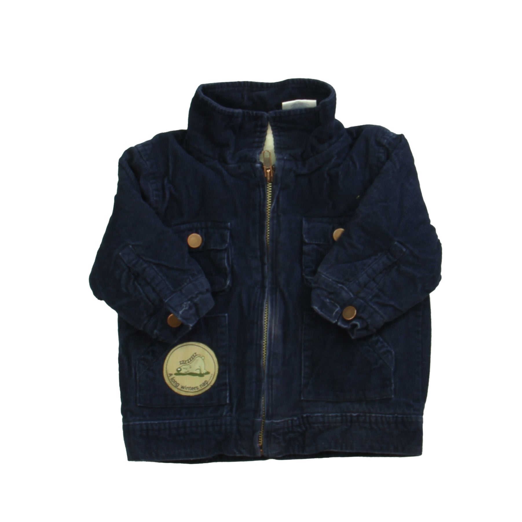 B.T. Kids Boys Blue Jacket Size: 12 Months Blue
