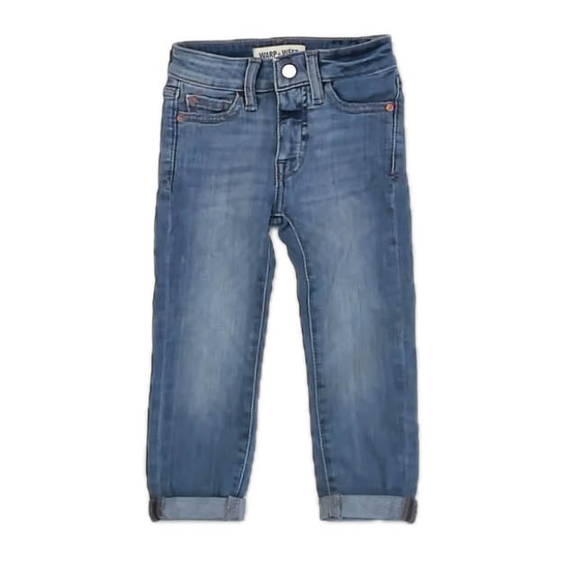 Warp + Weft Girls Blue Jeans Size: 4T Blue