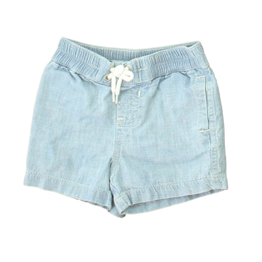 Ralph Lauren Girls Blue Shorts Size: 3 Months Blue