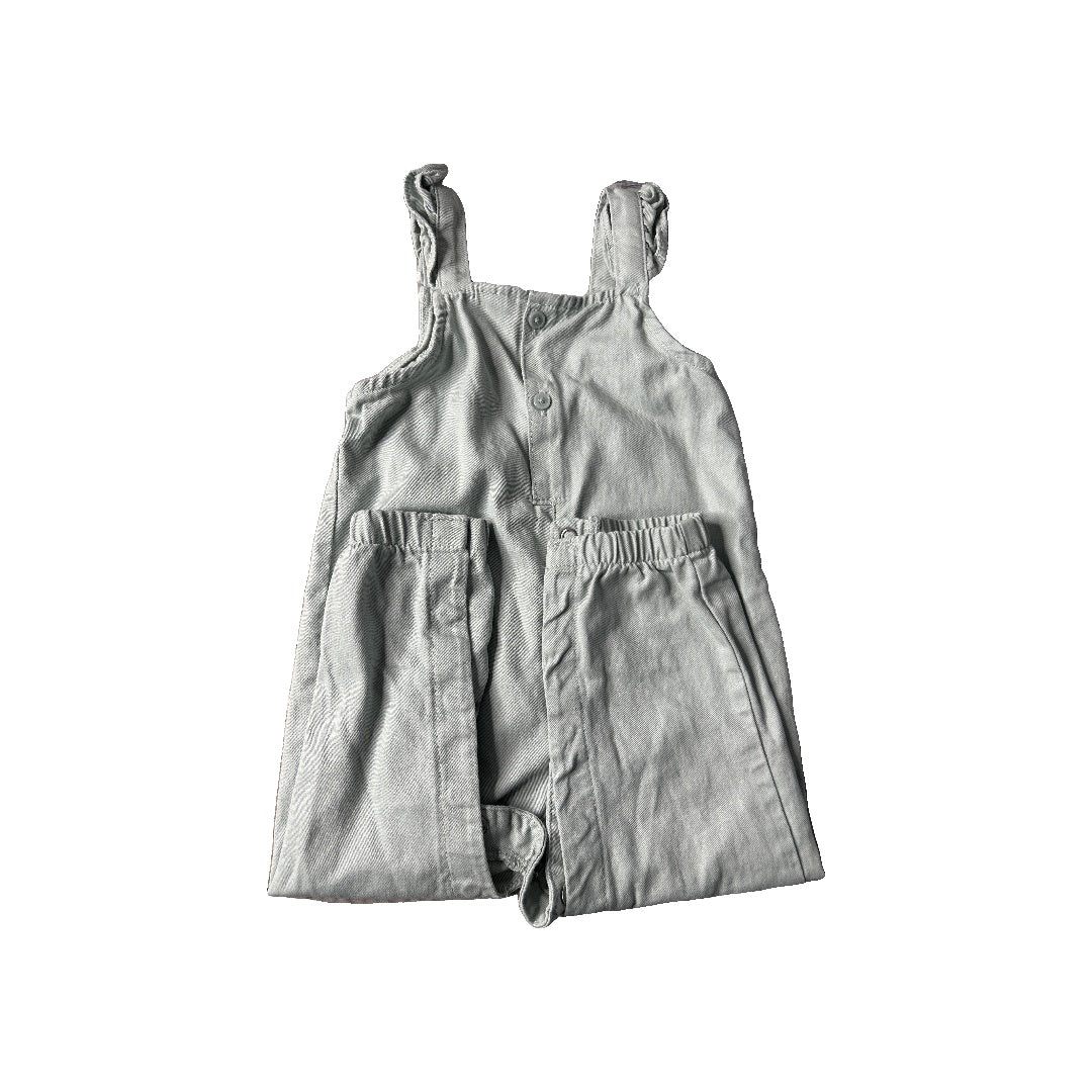 Carters Girls Blue Romper Size: 12 months Blue