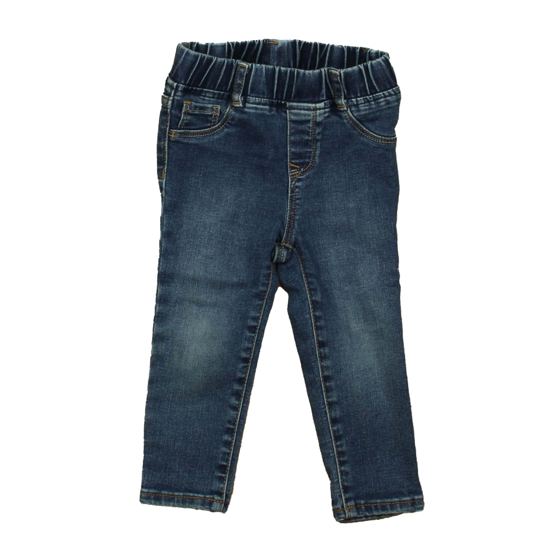 Gap Girls Blue Jeans Size: 18-24 Months Blue