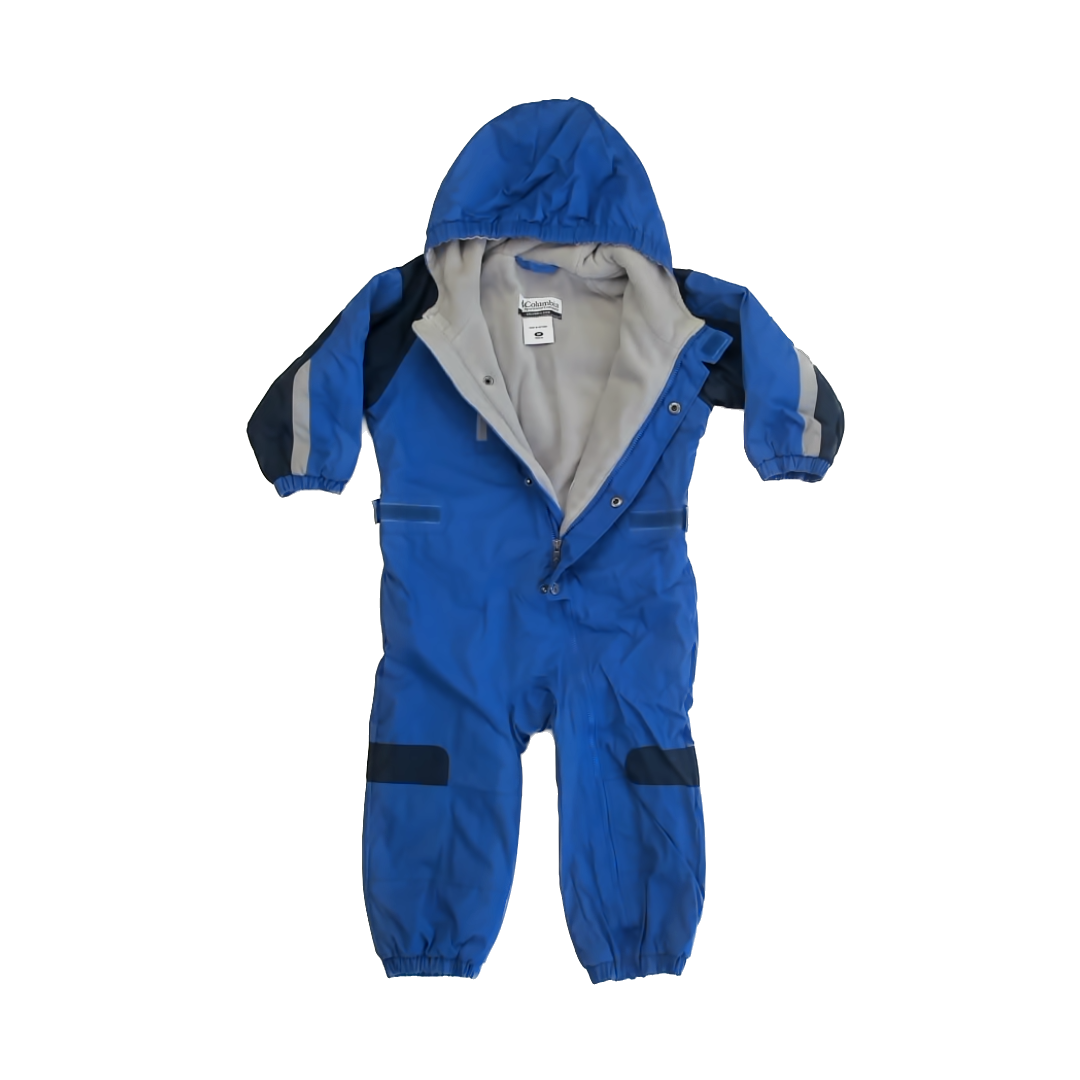 Columbia Boys Blue Snowsuit Size: 3T Blue