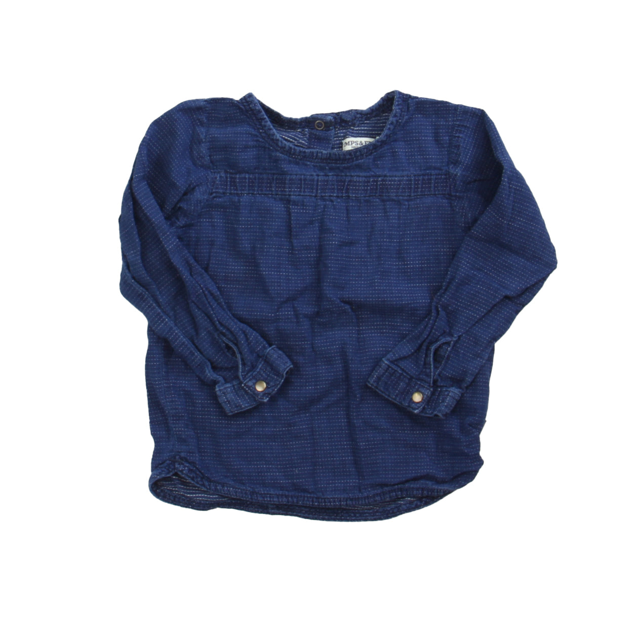 IMPS & ELFS Girls Blue Blouse Size: 2T Blue