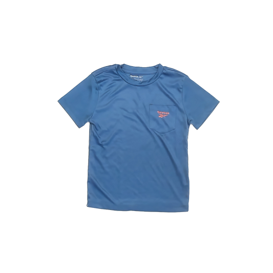 Reebok Boys Blue Athletic Top Size: 6 Years Blue