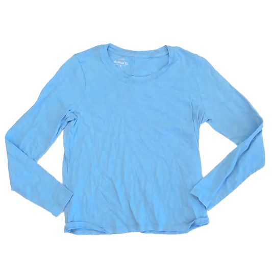 J.Crew Girls Blue Long Sleeve T-Shirt Size: Junior M Blue