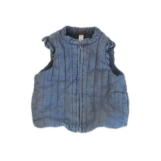 Tea Collection Girls Blue Vest Size: 3T Blue