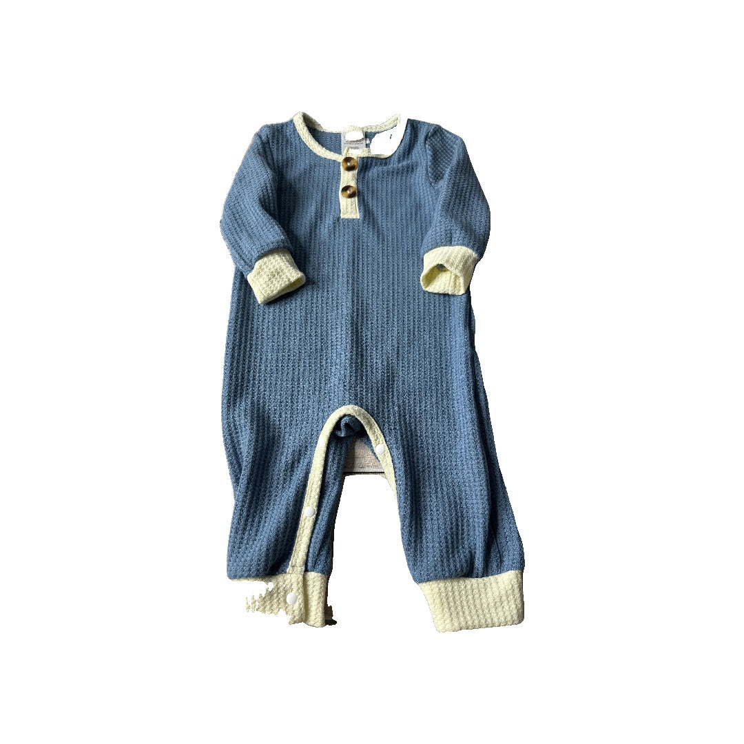 Mama Siesta Boys Blue Long Sleeve Outfit Size: 9-12 Months Blue