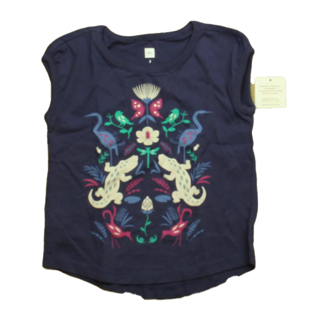 Tea Girls Blue Tank Top Size: 3T