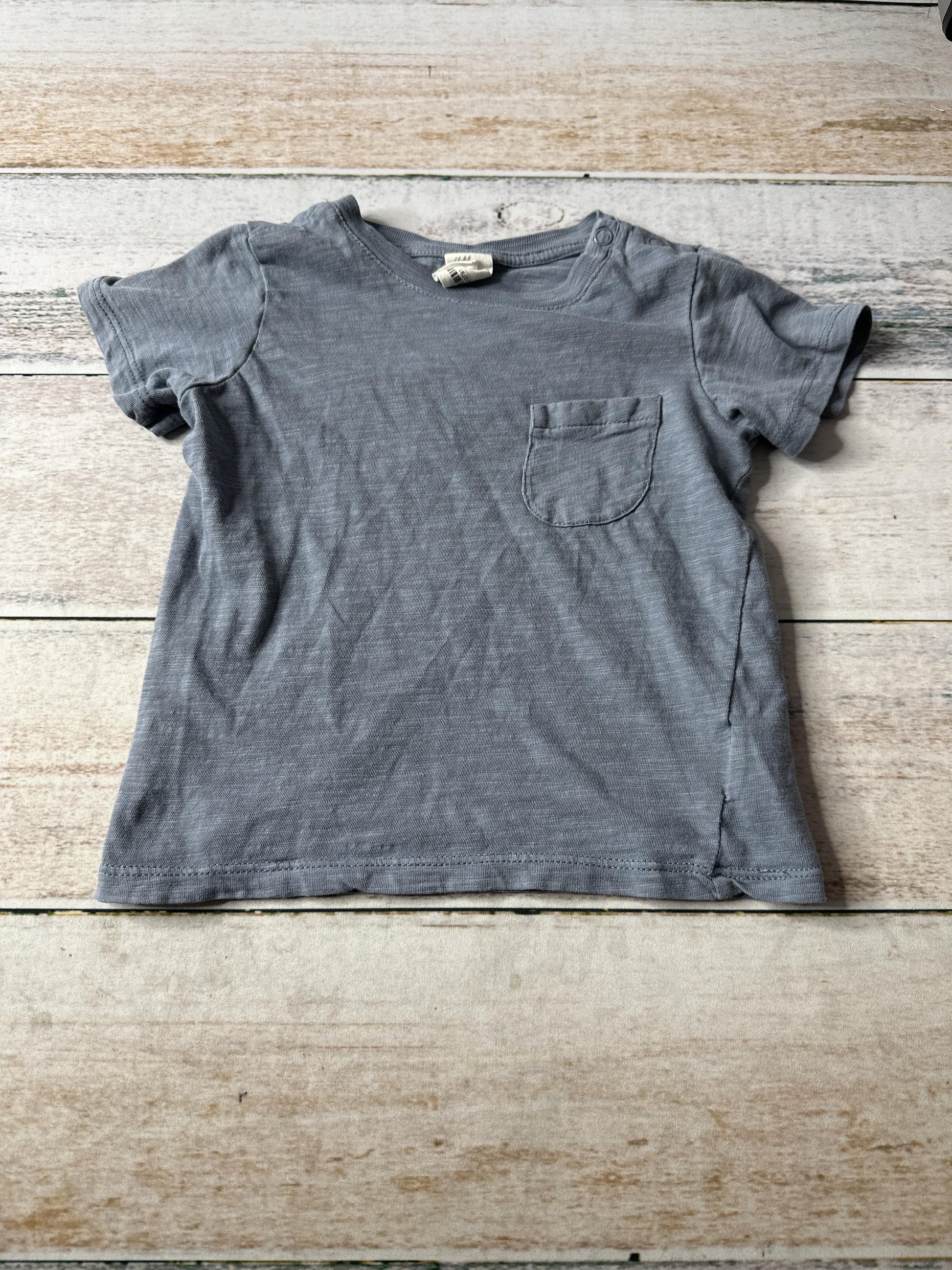 H&M Boys Blue T-Shirt Size: 12-18 months Blue