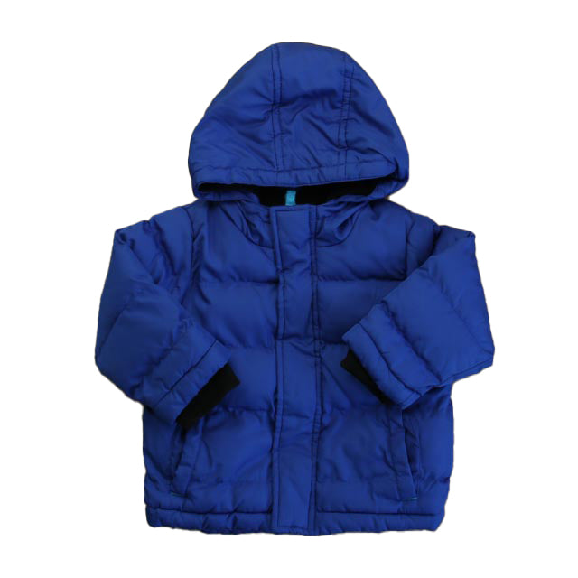 Cherokee Boys Blue Winter Coat Size: 12 Months