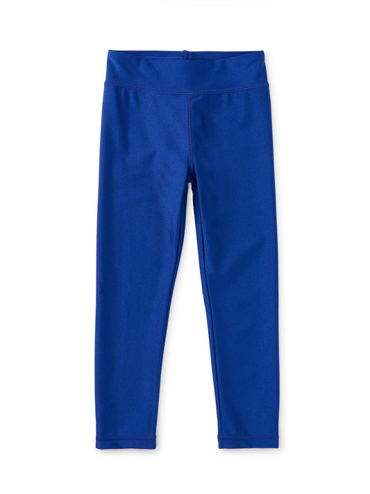 Tea Collection Girls Blue Leggings Size: 5T Blue