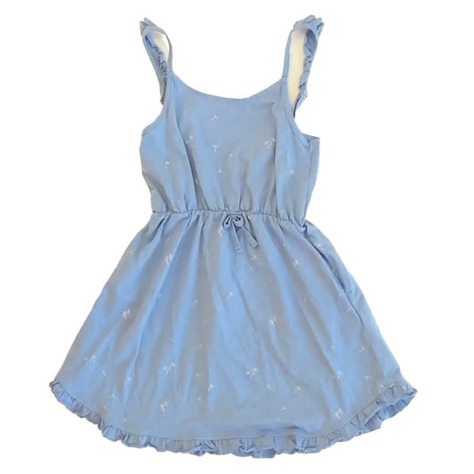 Vignette Girls Blue Dress Size: 6 Years Blue