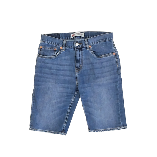 Levi's Girls Blue Jean Shorts Size: 16 Years Blue