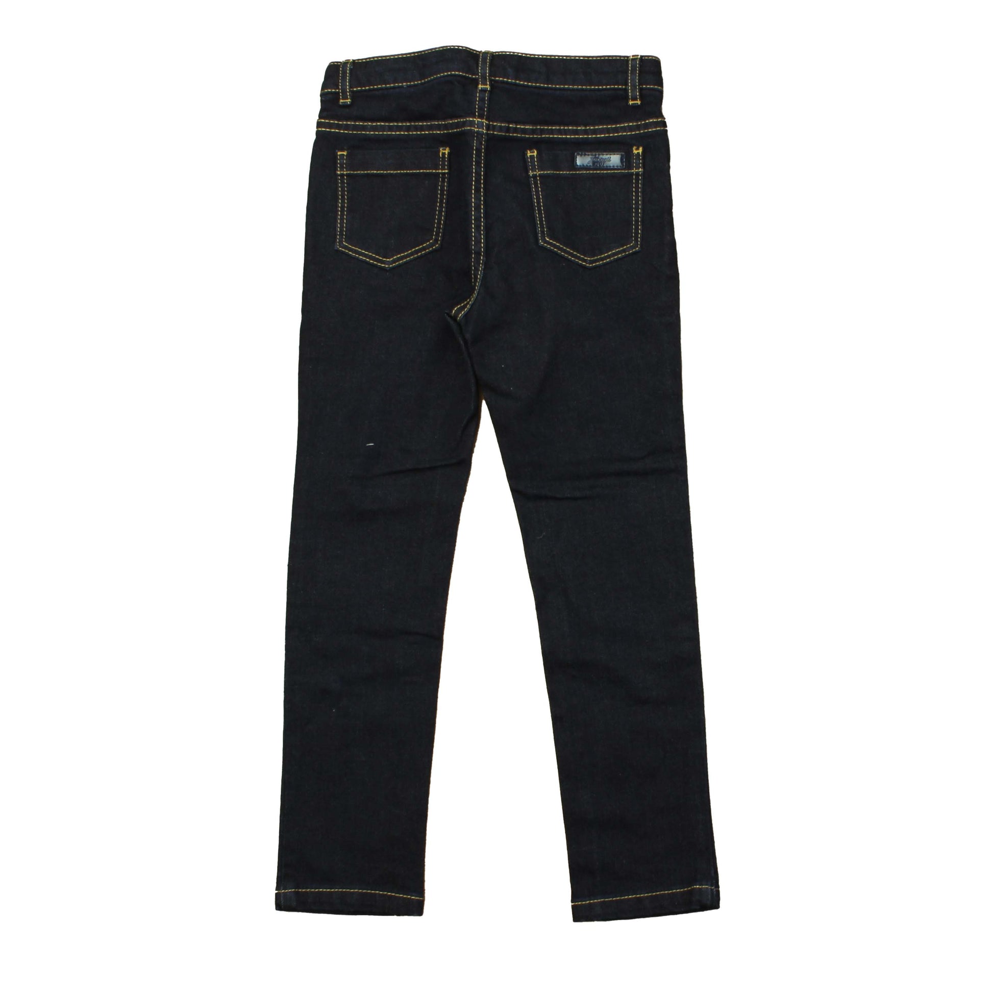 Jacadi Girls Blue Jeans Size: Big Girl Blue