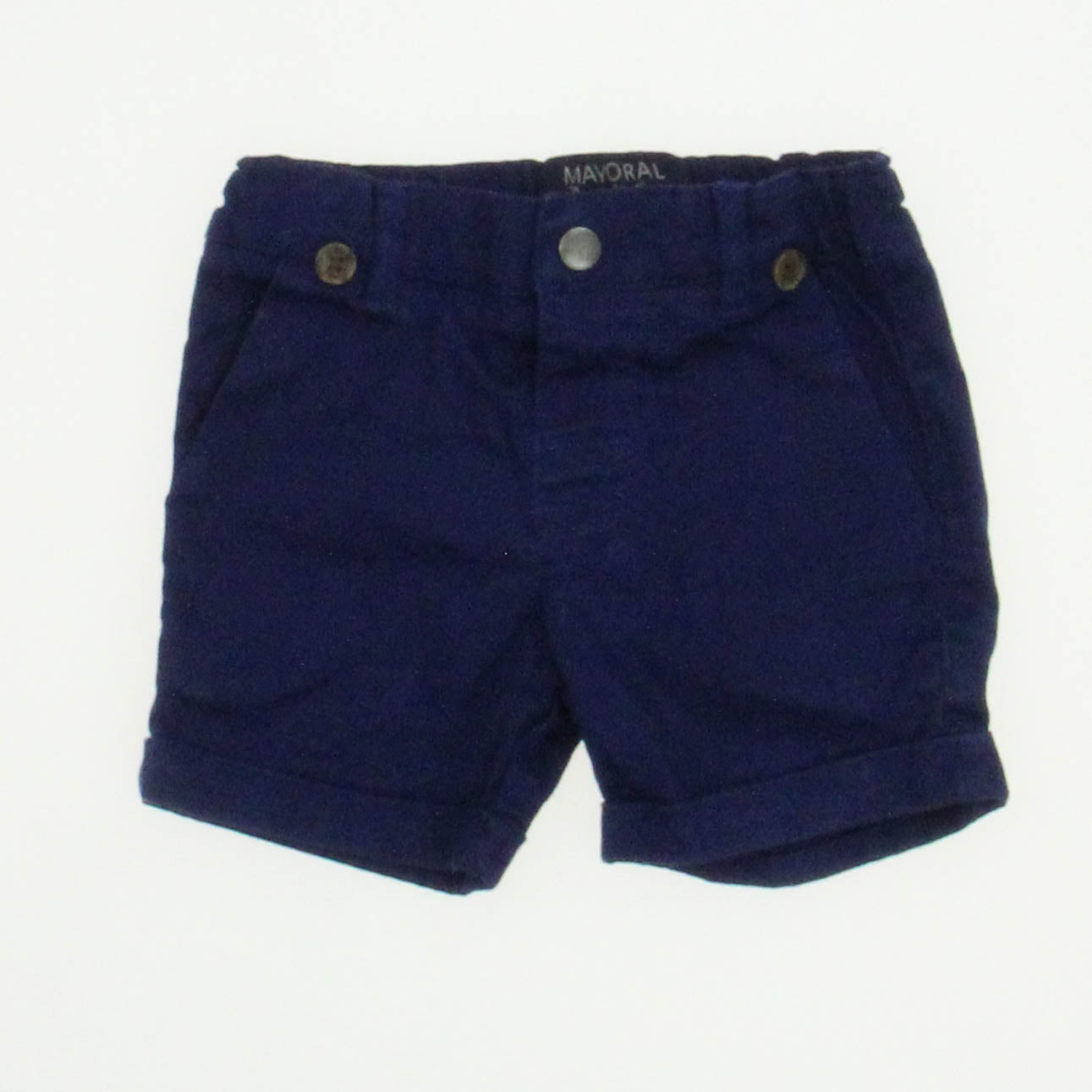 Mayoral Boys Blue Shorts Size: 9 Months Blue