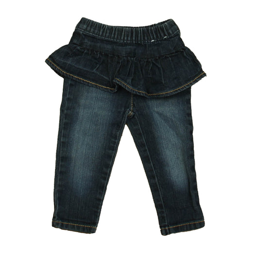 Gymboree Girls Blue Jeans Size: 6-12 Months Blue