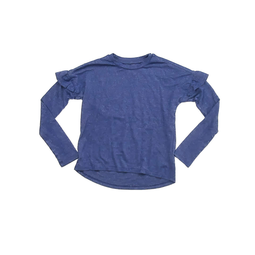 Rockets Of Awesome Girls Blue Long Sleeve T-Shirt Size: 6 Years Blue
