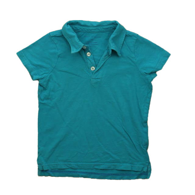 Rocket Of Awesome Boys Blue Polo Shirt Size: 4T