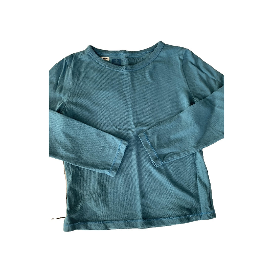 Kidential Boys Blue Long Sleeve T-Shirt Size: 6 Blue