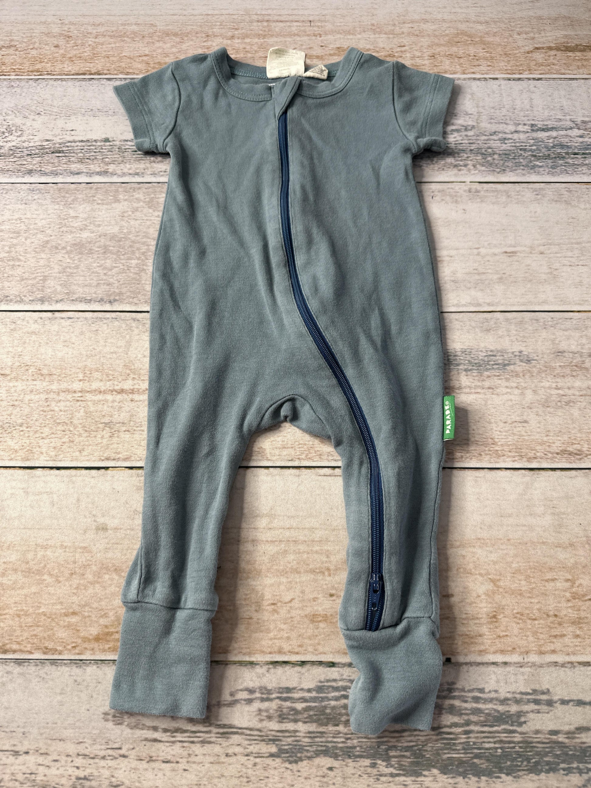 Parade Unisex Blue Romper Size: 3-6 months Blue