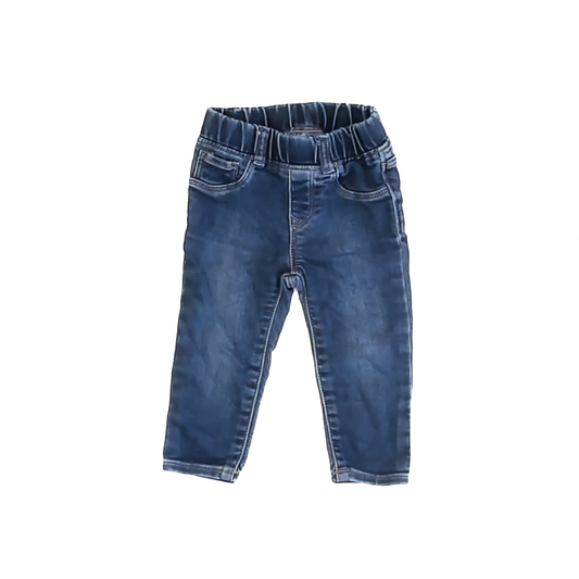 Gap Girls Blue Jeggings Size: 12-18 Months Blue