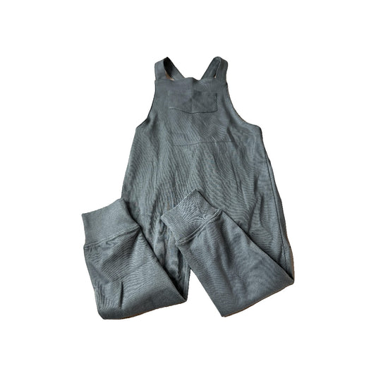 Colored Organics Unisex Blue Overalls Size: 2T Blue