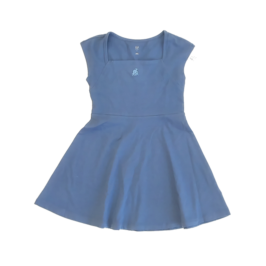 Gap Girls Blue Dress Size: 6-7 Years Blue